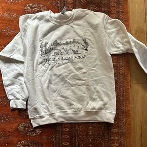 Zach Bryan White Graphic Men's Sweater